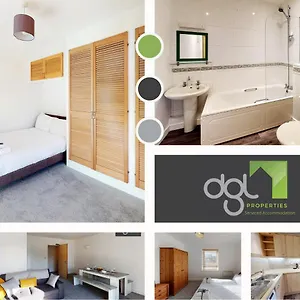 2 Bedroom Dgl Serviced City Centre Southampton